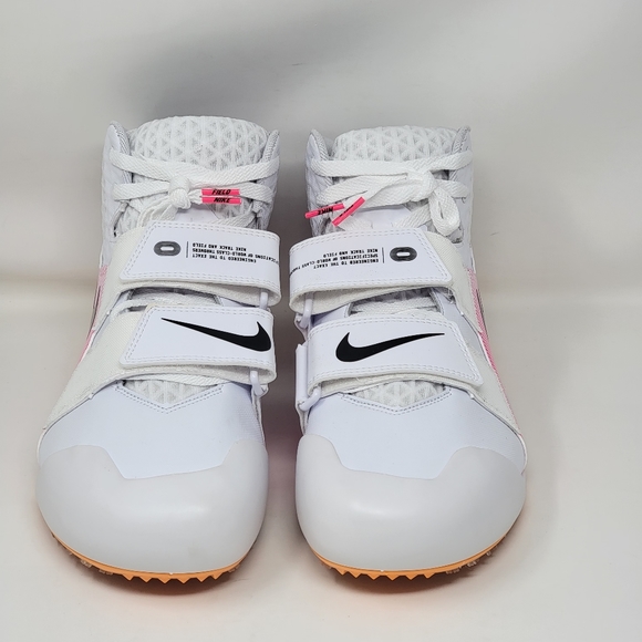 Nike Zoom Javelin Elite 3 Track White Pink Mens Size 12 AJ8119-101 New - Picture 6 of 10